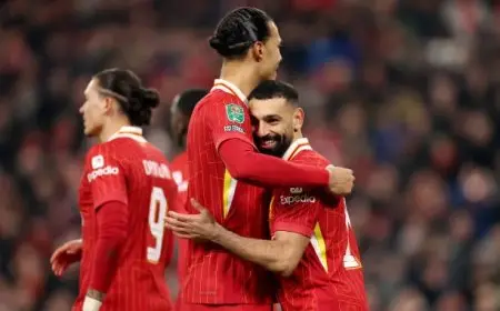 فان دايك يتوسط للصلح بين محمد صلاح وسلوت في ليفربول