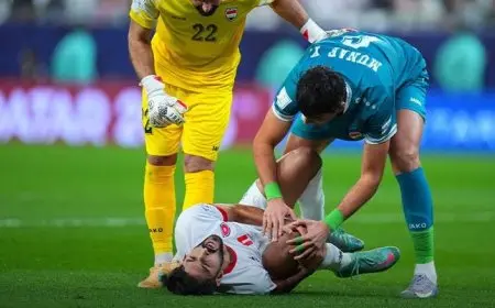 تقرير يكشف تفاصيل إصابة يزن النعيمات في الأردن