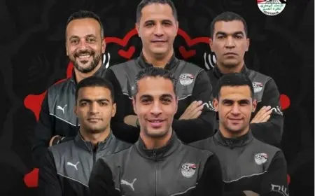ستة حكام مصريين يشاركوا في كأس أمم أفريقيا بالمغرب