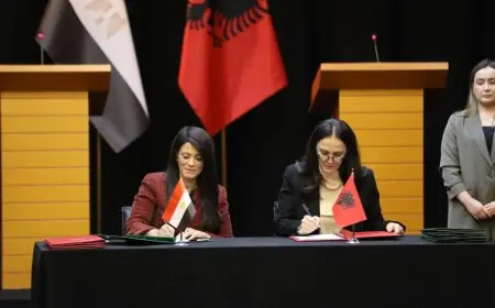 المشاط تعزز التعاون الاقتصادي وزيادة الاستثمارات المشتركة بين مصر وألبانيا بمذكرتي تفاهم جديدة