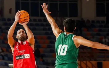 مباراة مثيرة بين الأهلي والاتحاد السكندري في سوبر السلة المصري في الغردقة