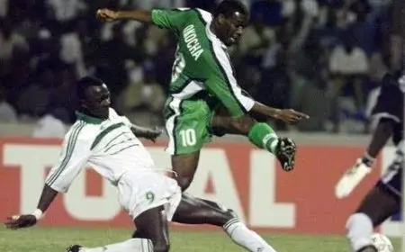 كأس أمم أفريقيا 2025| اكتشفوا قصص الهدف الذهبي الوهمي لنيجيريا في بطولة 2000