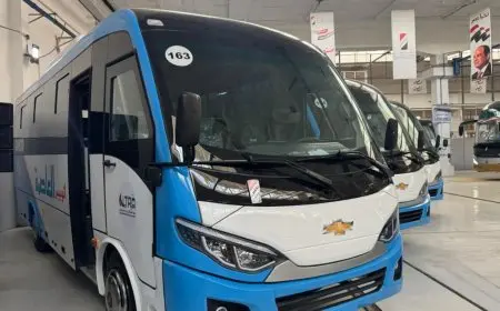 النصر للسيارات تستعد لإطلاق أول دفعة من ميني باصاتها العصرية في مدينة العلمين الجديدة