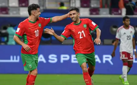 منتخب المغرب يحقق انتصاراً رائعاً بثلاثية على الإمارات ويتأهل إلى نهائي كأس العرب 2025