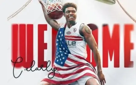 الزمالك يضم كلينثوني روبرت النجم الأمريكي لتعزيز فريق كرة السلة