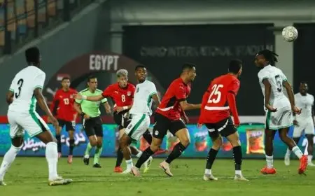 إسلام فؤاد يفجر الأمل بعد انتصار مصر على نيجيريا قبل انطلاق كأس أمم أفريقيا