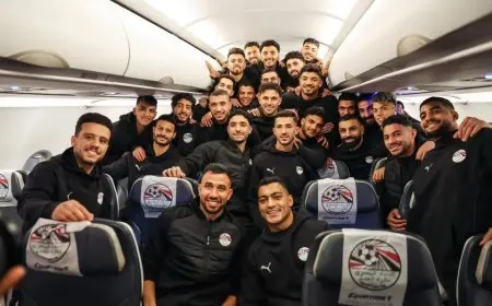 منتخب مصر يغادر إلى المغرب تحضيرًا لخوض منافسات كأس أمم أفريقيا
