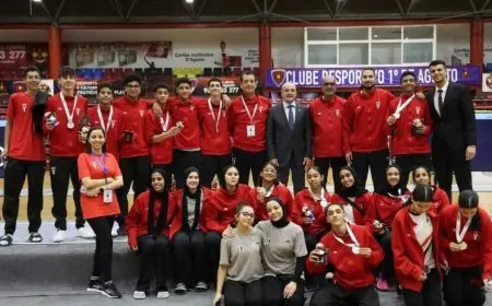 منتخب السلاح يحقق إنجازاً مميزاً بـ 7 ميداليات جديدة في دورة الألعاب الإفريقية للشباب