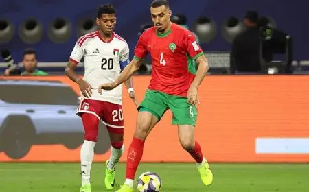 موعد مباراة المغرب ضد الأردن في نهائي كأس العرب وتفاصيل القنوات الناقلة المباشرة