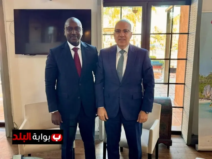 سويلم يتباحث مع وزير المياه السنغالي خلال الكونجرس العالمي التاسع عشر للمياه