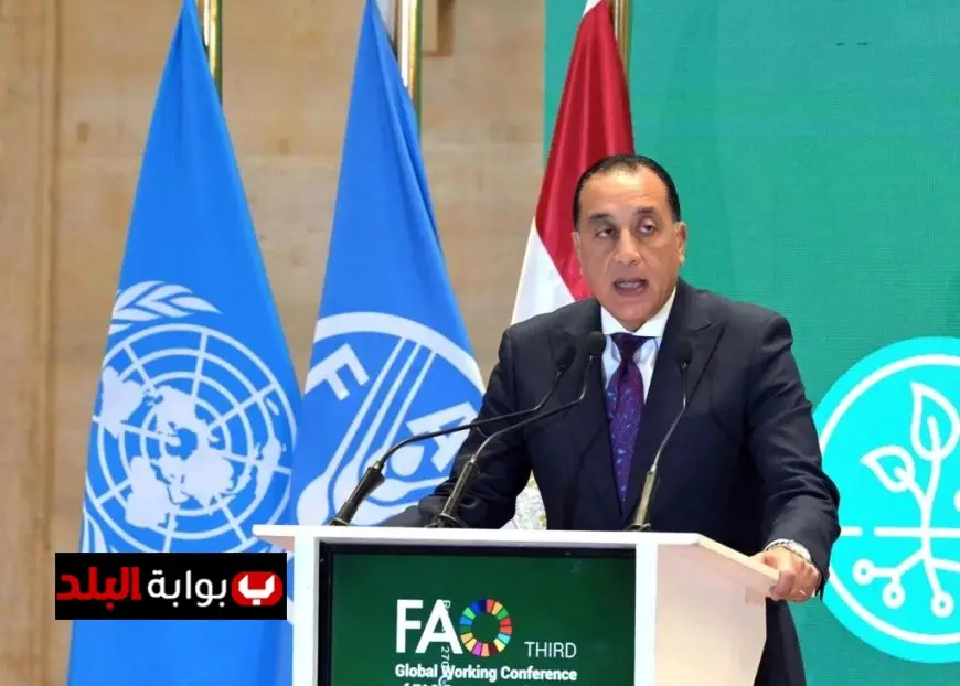 رئيس الوزراء المصري يؤكد التزام البلاد الكامل بتعزيز التعاون مع منظمة الفاو