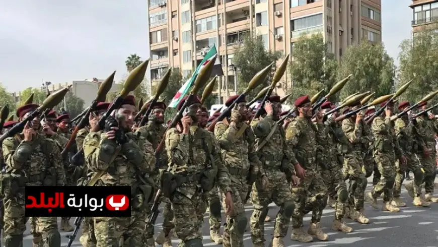 الذكرى الأولى للتحرير الشرع يتصدر العرض العسكري في دمشق