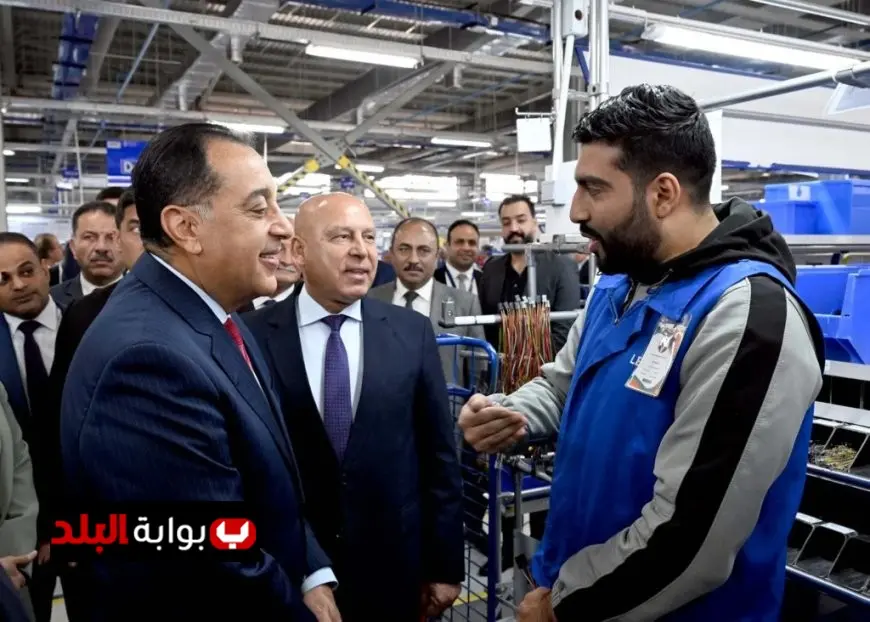 رئيس الوزراء يفتتح مصنع ليوني مصر في بدر ويستمع لقصص نجاح العاملين ويشيد بتجربة ملهمة لشاب من المنوفية
