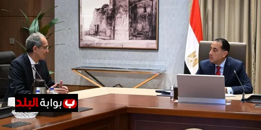 مدبولي يناقش مع وزير الاتصالات آخر مستجدات مشاريع متعددة