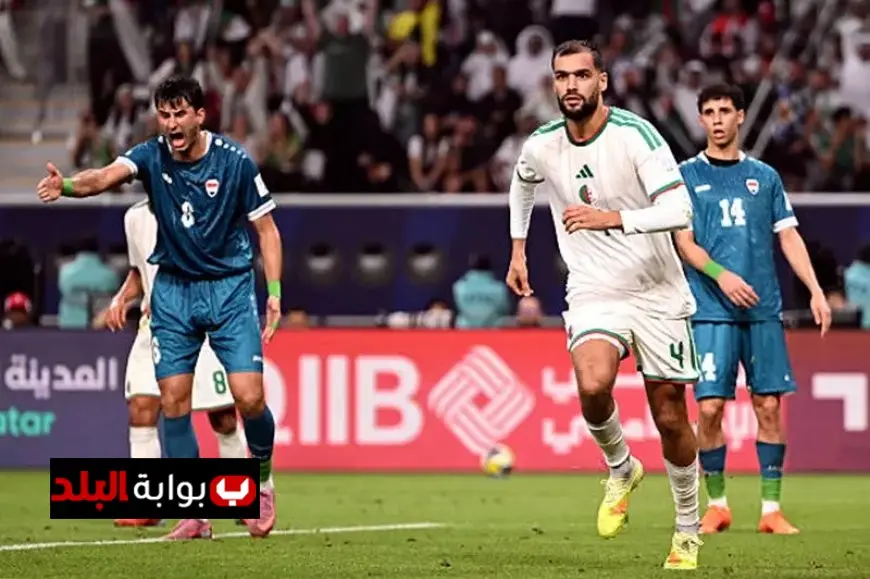 الجزائر تتفوق على العراق وتتأهلان معاً إلى كأس العرب 2023