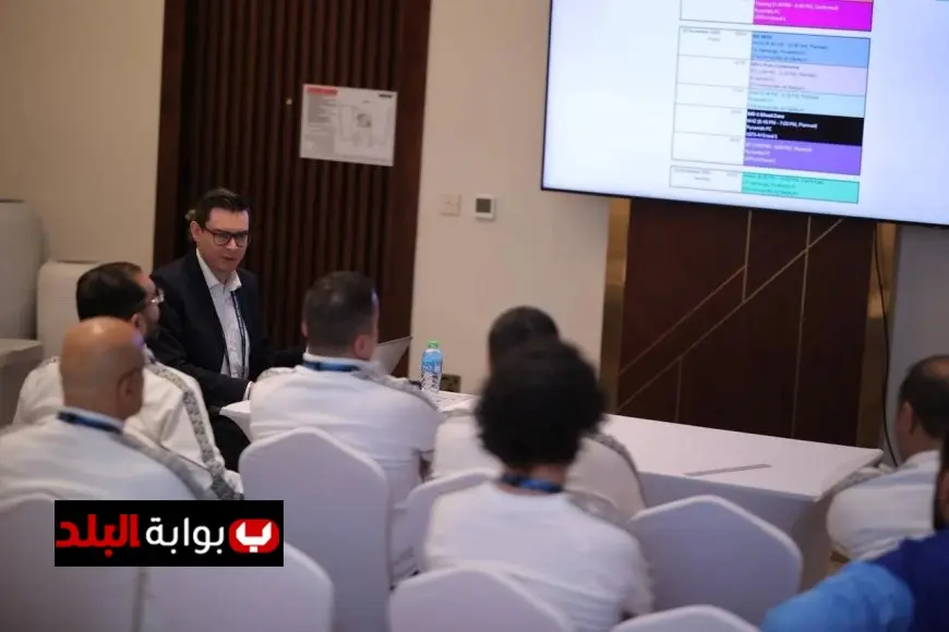 اجتماع ترحيبي من فيفا لبعثة بيراميدز قبل مباراة فلامنجو في كأس القارات للأندية