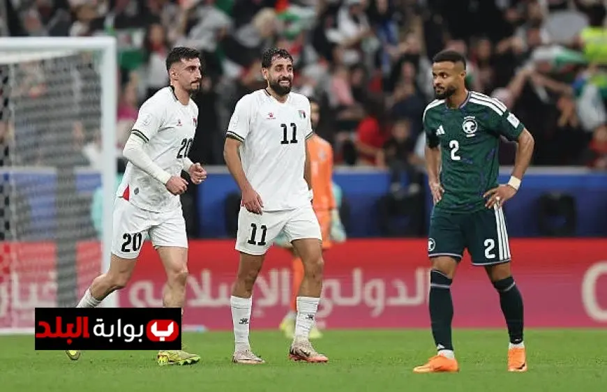 مباراة فلسطين والسعودية تنتهي بالتعادل الإيجابي في الوقت الأصلي