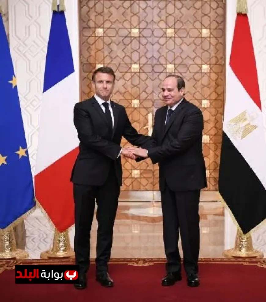 ماكرون يؤكد أهمية دور مصر الحيوي في تعزيز الاستقرار الإقليمي