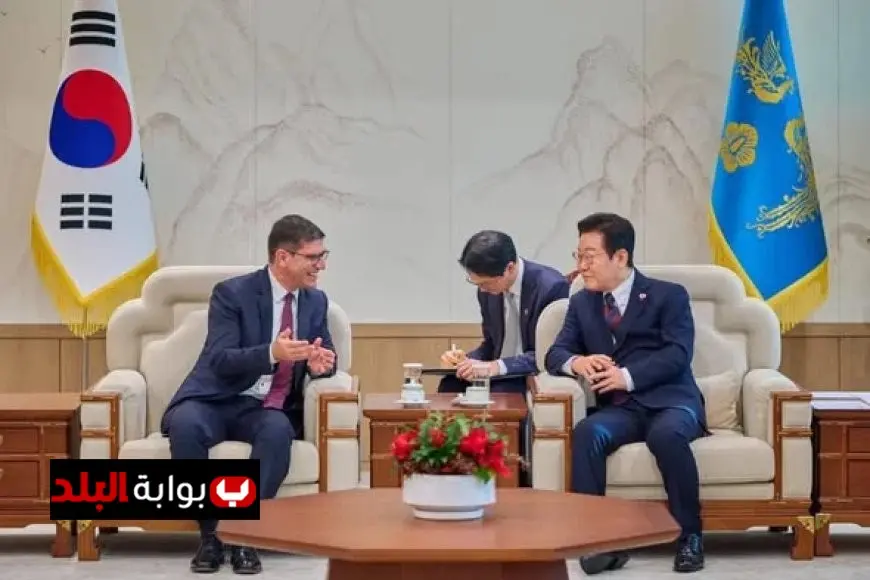 السفير المصري الجديد يعقد جلسة رسمية مع رئيس كوريا لتقديم أوراق اعتماده