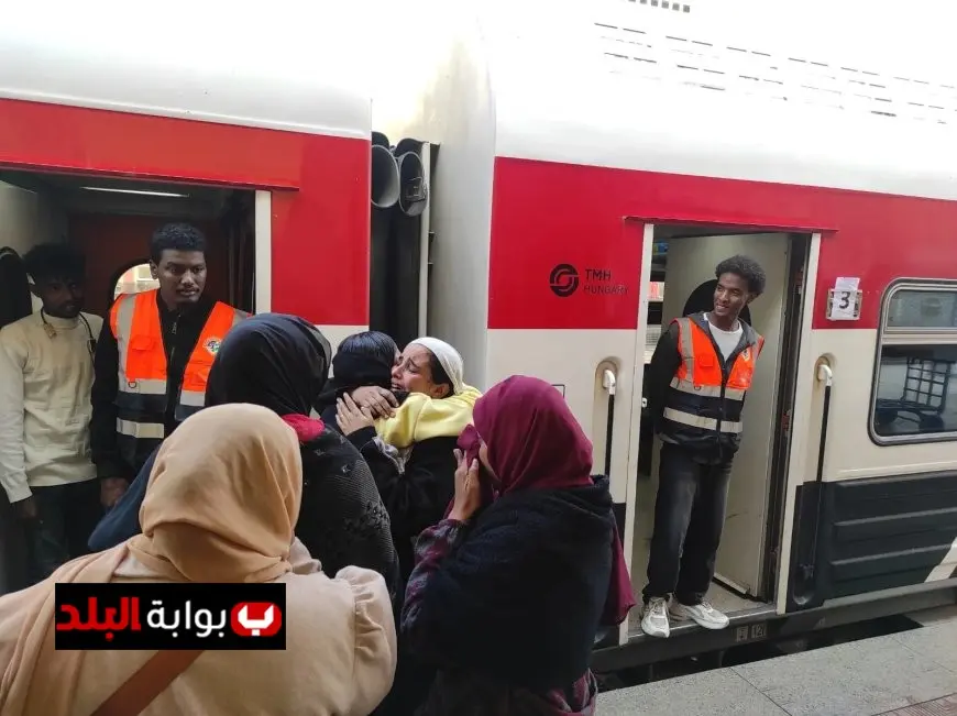 سكك حديد مصر تستمر في تسهيل عودة الأشقاء السودانيين ضمن مشروع العودة الطوعية