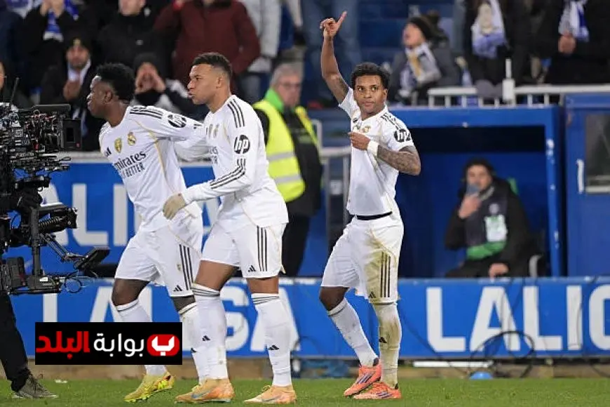 ريال مدريد يحقق انتصارا مستحقا على ألافيس بثنائية في الدوري الإسباني