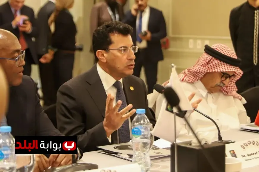 وزير الرياضة ورئيس الاتحاد الدولي يتصدران انطلاق اجتماعات الاتحاد الإفريقي لكرة السلة بمصر