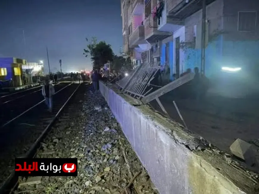 السكة الحديد تعلن عدم وجود إصابات أو أضرار فنية بعد سقوط حاويات من قطار بضائع في القليوبية