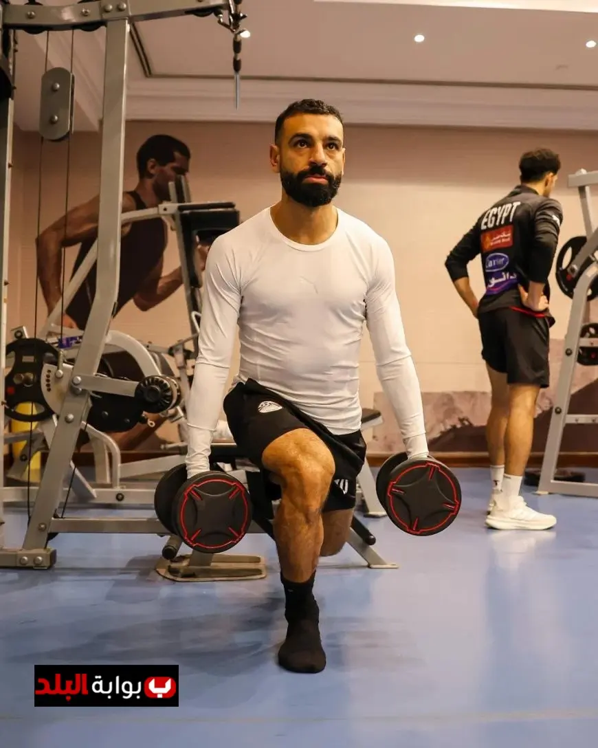منتخب مصر ينطلق في تدريبات استشفائية بعد انتصاره على نيجيريا صور