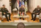 وزير الدفاع ورئيس الأركان يجتمعان مع نائب القائد العام للجيش الوطني الليبي لتعزيز التعاون العسكري