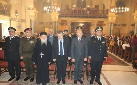 محافظ القاهرة يشارك في احتفالات عيد الميلاد للأرمن الأرثوذكس ويشدد على وحدة مصر الوطنية
