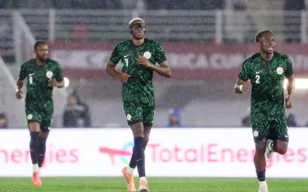 نيجيريا تكتسح موزمبيق برباعية في كأس أمم أفريقيا وتفاصيل إحصائيات المباراة