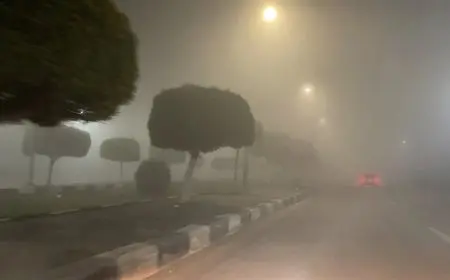 تحذير الأرصاد الجوية من شبورة مائية كثيفة تؤثر غدًا على الطرق