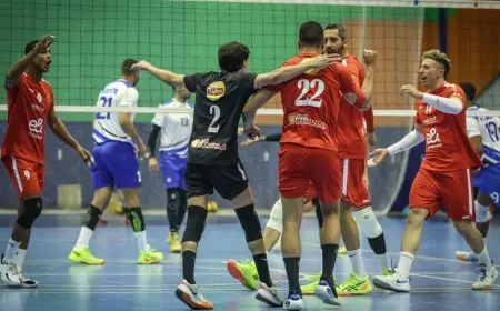 فوز كبير لرجال طائرة الأهلي على سموحة في منافسات دوري المرتبط