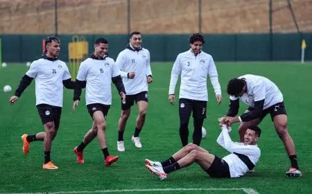 منتخب مصر intensifies تدريباته قبل مواجهة كوت ديفوار في بطولة أمم أفريقيا