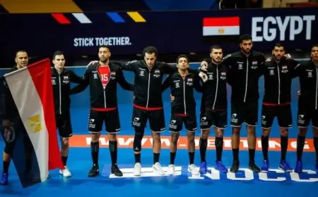 تعرف على موعد مباراة مصر والجابون في افتتاح كأس أمم أفريقيا لكرة اليد