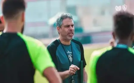 معتمد جمال يزيد التحدي ويعزز لياقة لاعبي الزمالك بعد فترة الراحة السلبية