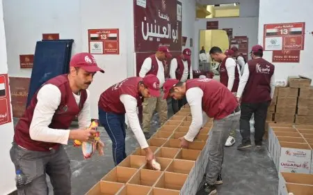 مؤسسة أبو العينين تستعد لإطلاق القافلة 13 إلى غزة ضمن جهود التحالف الوطني للعمل الأهلي والتنموي