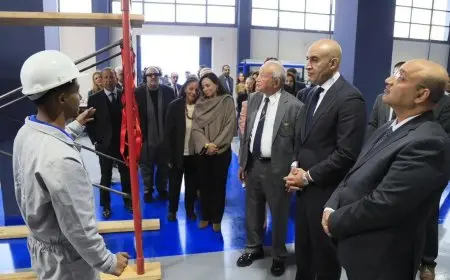 وزير التعليم يفتتح مدرسة أنسي ساويرس للتكنولوجيا التطبيقية والإنشاءات ويمنح الخريجين 3 شهادات معتمدة