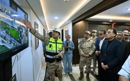 رئيس الوزراء يراقب تقدم مشروع تطوير مدينة النيل الطبية بتفاصيل جديدة