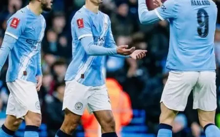 مانشستر سيتي يحلق بفوز ساحق على إكستر سيتي بعشرة أهداف في كأس الاتحاد الإنجليزي