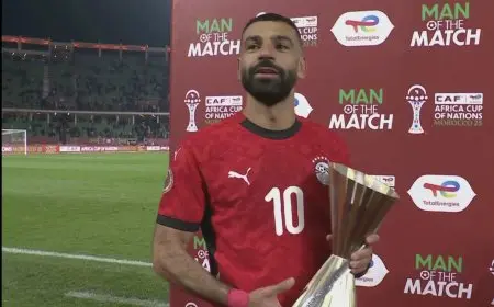 محمد صلاح يتألق ويقود مصر للفوز في مباراة مثيرة ضد كوت ديفوار في أمم أفريقيا 2025