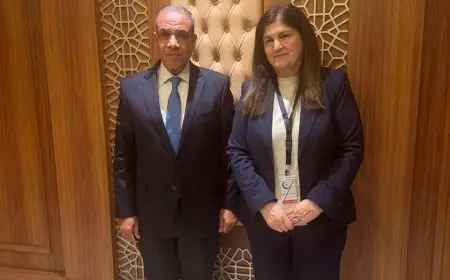 لقاء وزير الخارجية مع نظيرته الفلسطينية لبحث أزمة غزة وسبل الحل الدائم