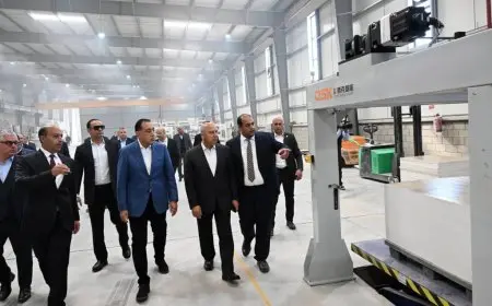 مدبولي يعلن عن تدشين مشروع كامستون الصناعي المتطور في المنطقة السخنة