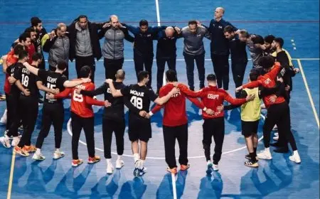 منتخب اليد يواجه سلوفاكيا في ختام بطولة إسبانيا الودية اليوم