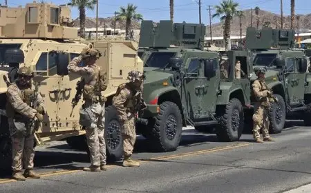 إصابة عدة أشخاص في حادث دهس شاحنة لمتظاهرين إيرانيين في لوس أنجلوس