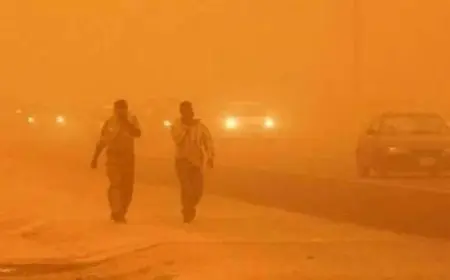 الأرصاد الجوية تحذر من رياح عاتية وانخفاض الرؤية لأقل من 500 متر مع مخاطر اضطرابات البحر المتوسط