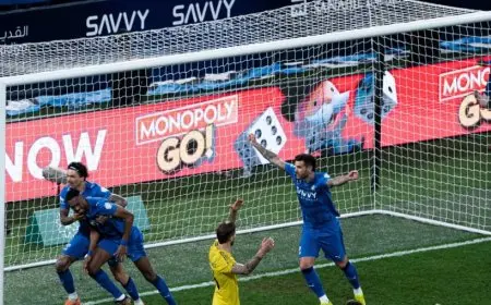 الهلال يحقق فوزاً قاتلاً على النصر في ديربي الرياض بثلاثة أهداف ويعزز صدارته في الدوري السعودي