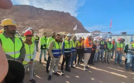 مبادرة سلامتك تهمنا تنطلق من مشروع التجلي الأعظم بسانت كاترين لتعزيز السلامة العامة