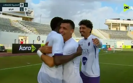 المصرية للاتصالات تقصي فاركو من كأس مصر بعد الانتصار على الأهلي