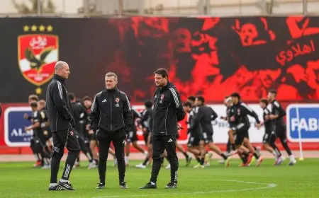 الأهلي يرفع وتيرة تدريباته قبل مواجهة طلائع الجيش المهمة